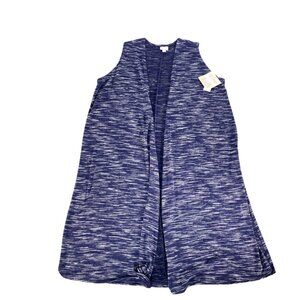 LuLaRoe Joy‎ Long Cardigan Duster Vest Medium NEW